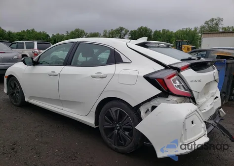 2017 Honda Civic Ex из США, поврежденный, VIN SHHFK7H65HU425621